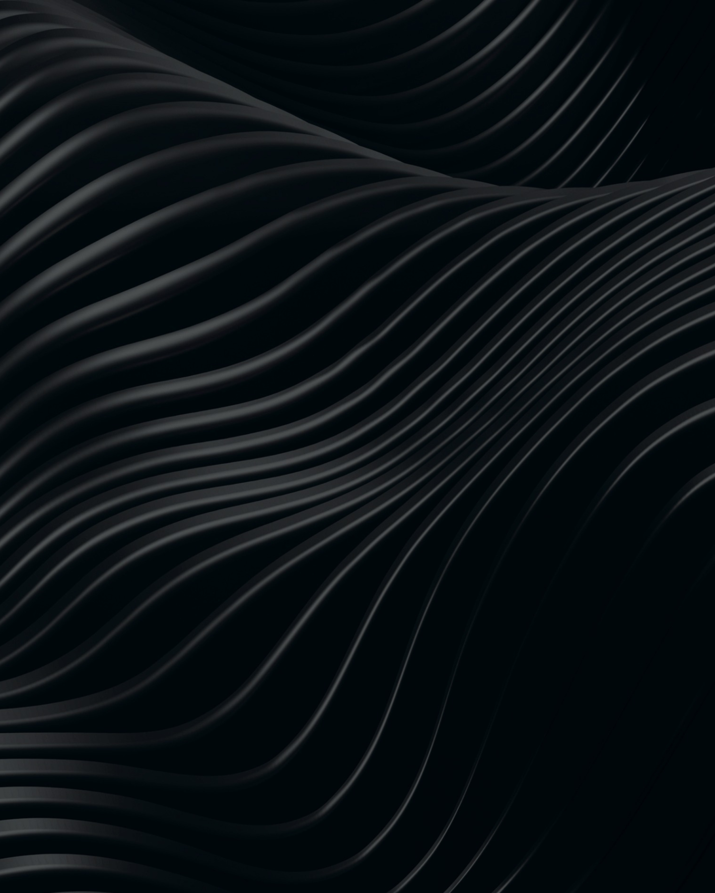  abstract graphic with black wavy lines