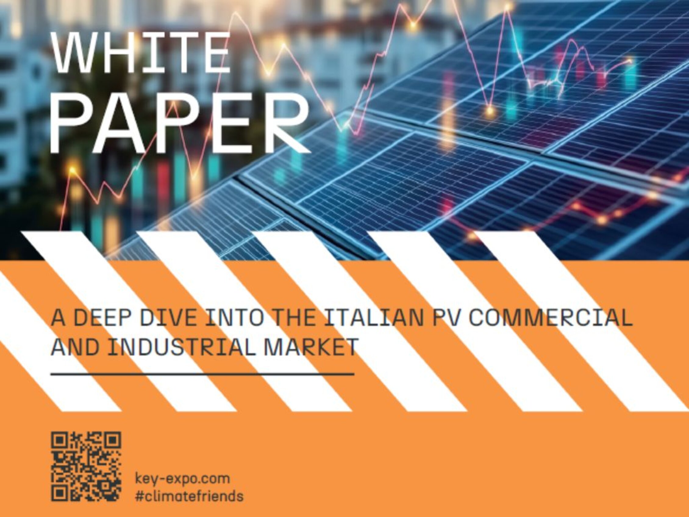 Cover of the report 'A Deep Dive into the Italian PV Commercial and Industrial Market'