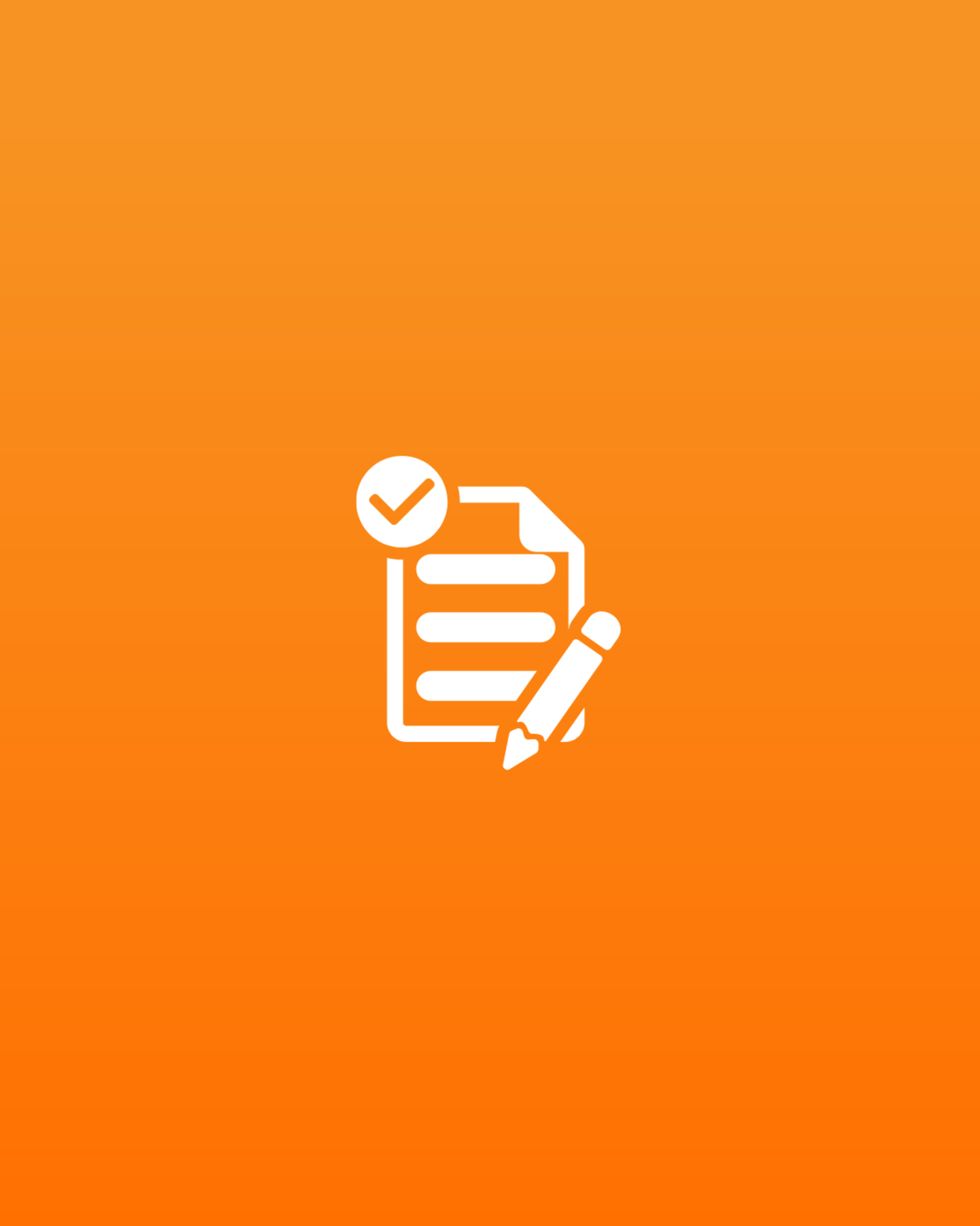 stylized document form icon
