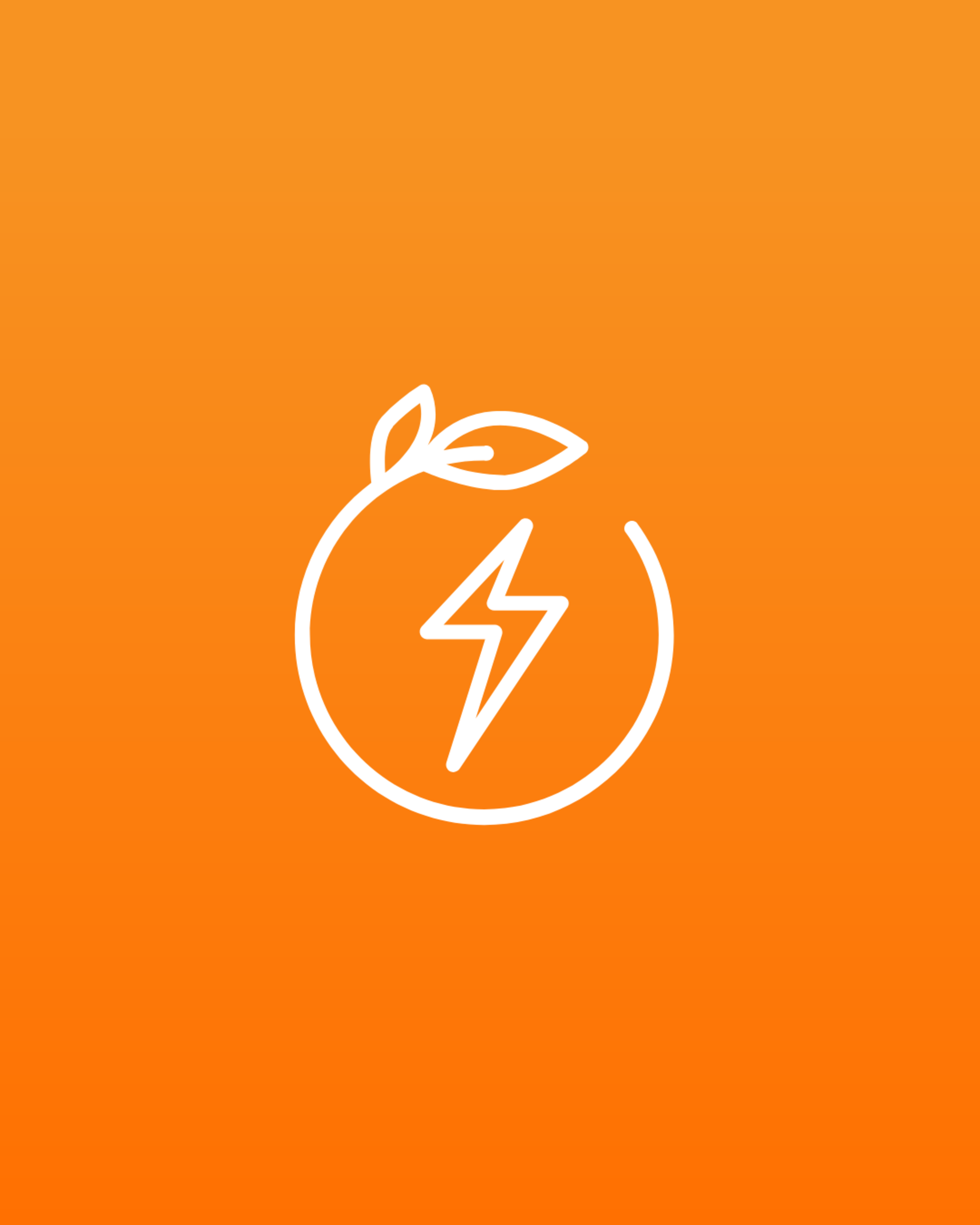 icon of a stylized world with a lightning bolt and leaf to symbolize energy and sustainability